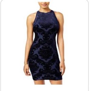 B. Darlin Navy with velvet detailing